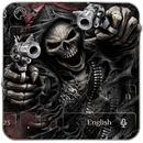 Devil Death Skull Gun Keyboard Theme APK