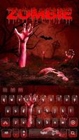 Bloody Zombie Keyboard Theme poster
