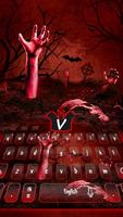 Bloody Zombie Keyboard Theme 스크린샷 2