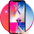 Neon Keyboard Theme for iPhone X APK
