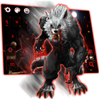 Bloody Werewolf 3D Skull Keyboard icône