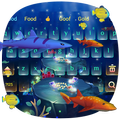 3D Ocean Aquarium Keyboard