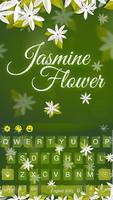 Тема Jasmine Flowers Keyboard скриншот 3