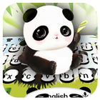 Lovely panda keyboard icon