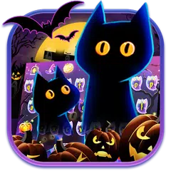 Black Cat 2019 Keyboard Theme APK download