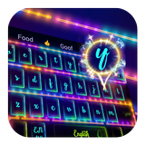 Neon Night Fireworks Keyboard 图标