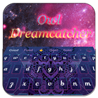 Owl dreamcatcher keyboard أيقونة