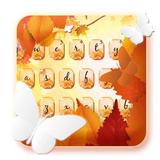 Autumn keyboard theme icône