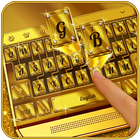 Aurum Gold Keyboard Theme иконка