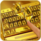 Aurum Gold Keyboard Theme icône