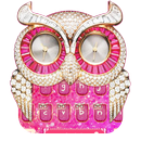 Pink Diamond Owl Keyboard APK