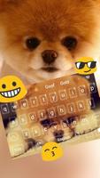 Cute Akita Dog Animal Keyboard Affiche