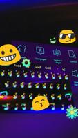 Neon dance notes keyboard screenshot 2