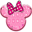Minny Cute Pink Bowknot Keyboard Theme