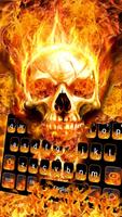 Hellfire Flaming Skull Keyboard Theme screenshot 3