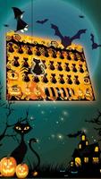 برنامه‌نما Halloween night pumpkin Keyboard عکس از صفحه