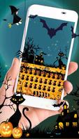 Halloween night pumpkin Keyboard اسکرین شاٹ 2