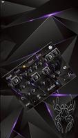 پوستر Purple Technology keyboard