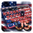 American Flag Keyboard ikona