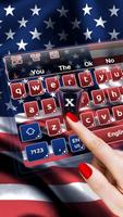 پوستر American Flag Keyboard