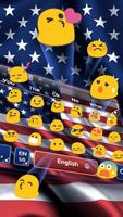 برنامه‌نما American Flag Keyboard عکس از صفحه