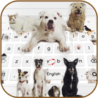 Love kitty dog keyboard theme ikona