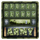 Army Camo bullets Keyboard Theme APK