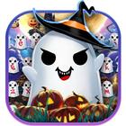ikon Halloween Hantu Keyboard Tema