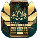 Gold Keyboard For Mate 10 APK