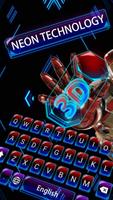 3D Robot Super Hero Keyboard Theme capture d'écran 2