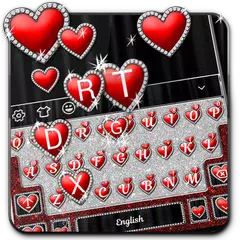 Love & Hearts Keyboard Theme APK Herunterladen