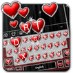 ”Love & Hearts Keyboard Theme