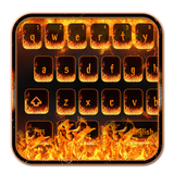 Hell Fire Flames Keyboard Theme icono