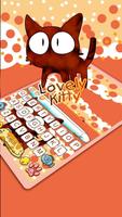 Lovely Kitty Keyboard Theme ภาพหน้าจอ 1