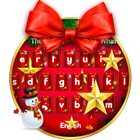Weihnachten Bogen Tastatur Thema Zeichen
