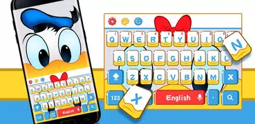 Duck Bowknot Keyboard Theme