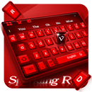 Rouge Clavier Thème APK