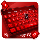 Red Keyboard Theme ikon