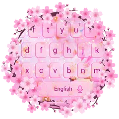 Kirschblüte Sakura-Blumen-Tastatur-Thema APK Herunterladen