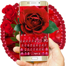 Romantic Red Rose Petals Theme APK