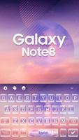 Thème du clavier pour Galaxy Note 8 capture d'écran 3