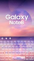 Keyboard Theme for Galaxy Note 8 screenshot 3