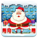 Cute Christmas Santa Keyboard Theme APK