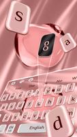 Velveteen Rosy Apple Keyboard Theme capture d'écran 1