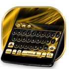 ikon Gold and Black Luxury Keyboard