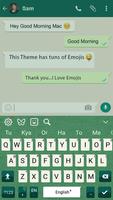 Keyboard Theme for Chatting capture d'écran 3