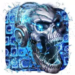 Skull Wallpaper Keyboard APK download