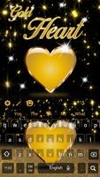 Golden Heart Luxury Keyboard Theme screenshot 3