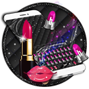Pink Lipstick Keyboard Theme APK