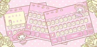 Cute pink Keyboard
